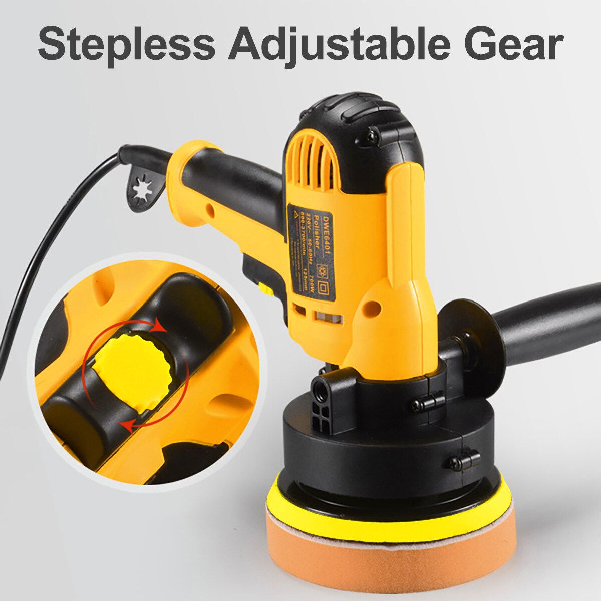 220V 700W Electric Household Car Polisher Polishing Machine