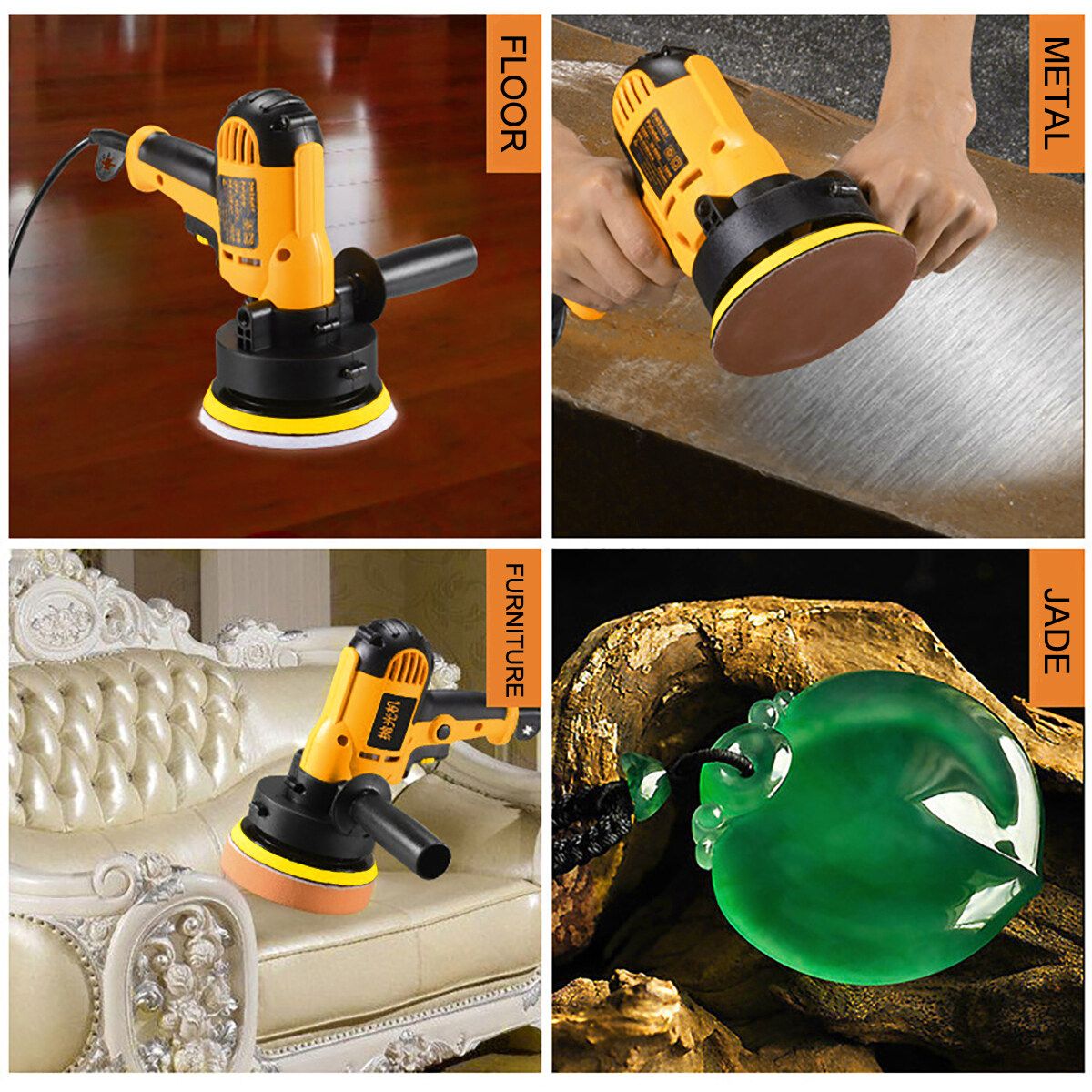 220V 700W Electric Household Car Polisher Polishing Machine