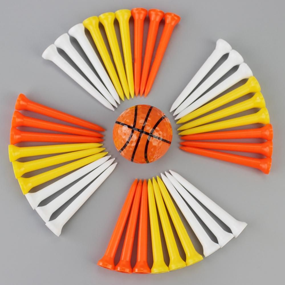100Pcs Golf Tees PE Golf Balls Holder Available Stronger
