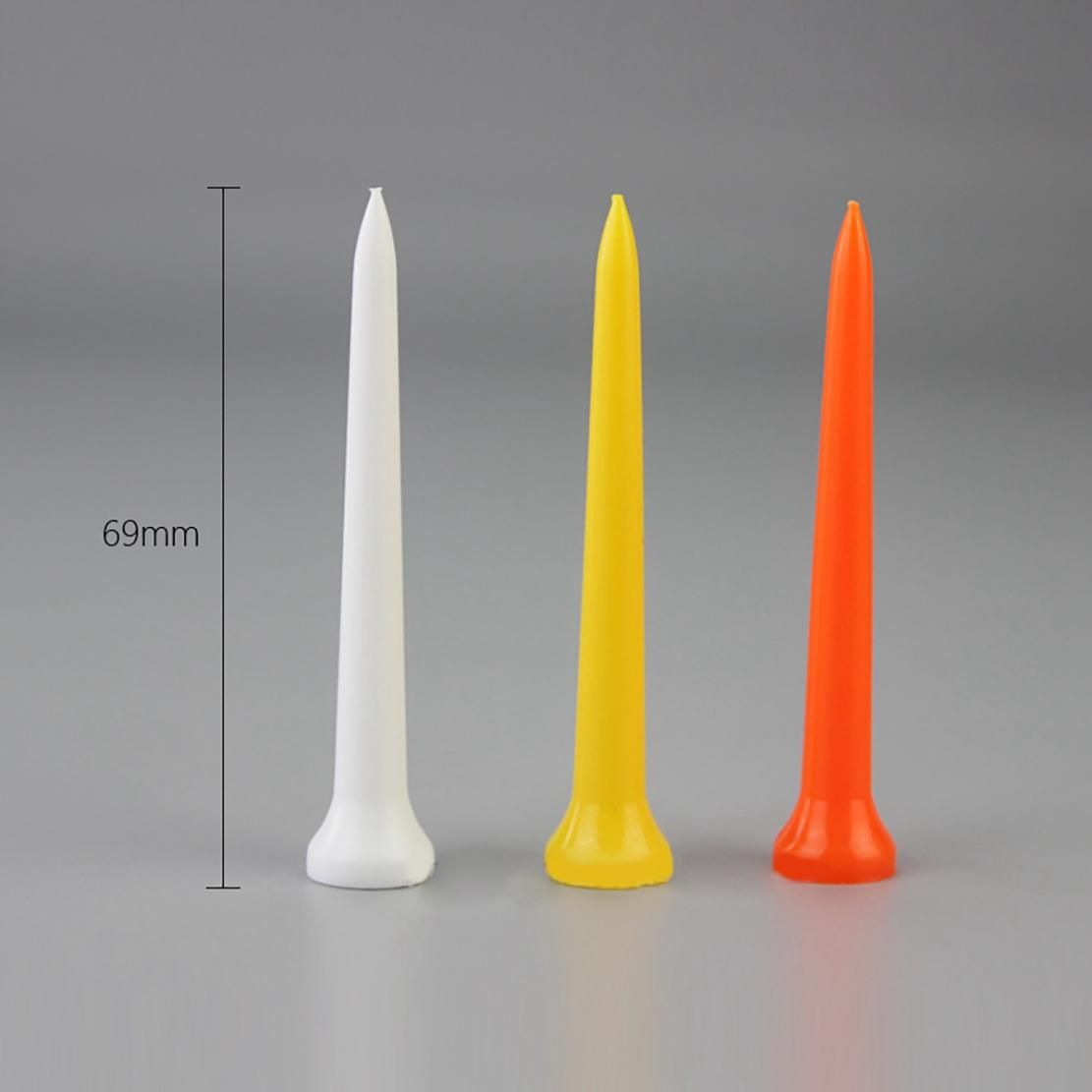 100Pcs Golf Tees PE Golf Balls Holder Available Stronger