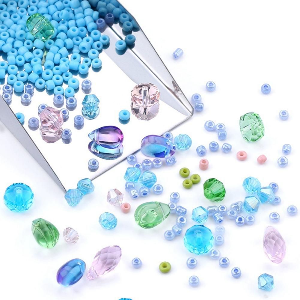Crystal Seed Glass Beads, Used to Make Jewelry , White