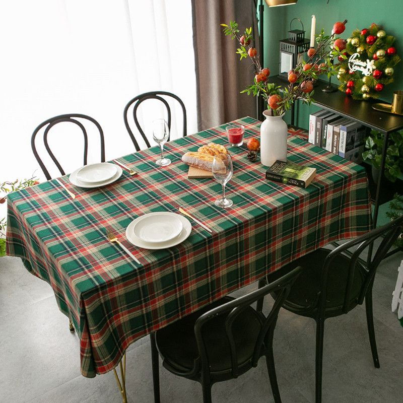 Linen Tablecloth Tassel Rectangular Table Cloth Wedding Decor Table Cover Table Map Towel Christmas Tablecloth For Table Christmas