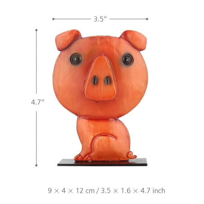 Pig Shaped Eyeglass Rack Glasses Eyewear Holder Animal