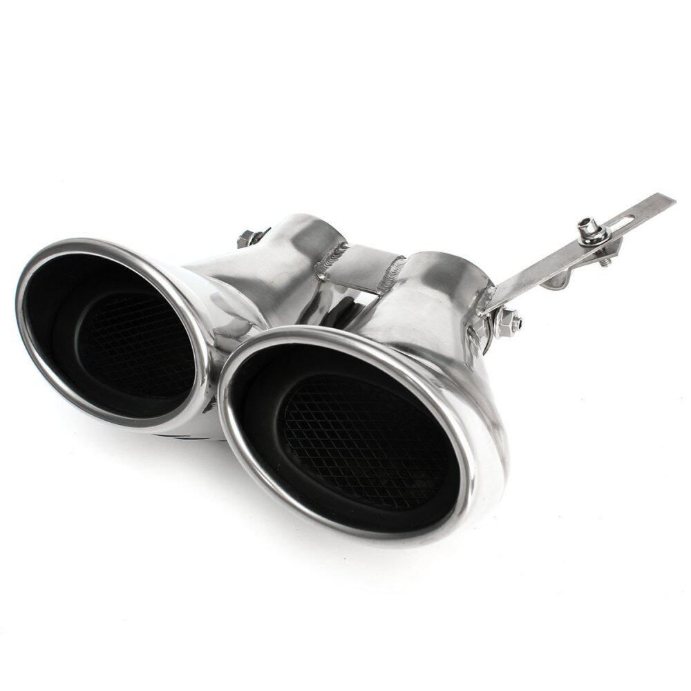New Exhaust Pipe Muffler Tips Fit For Mercedes-Benz AMG Class W203 C240 C320