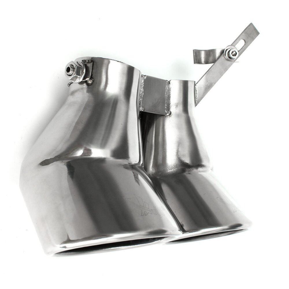 New Exhaust Pipe Muffler Tips Fit For Mercedes-Benz AMG Class W203 C240 C320