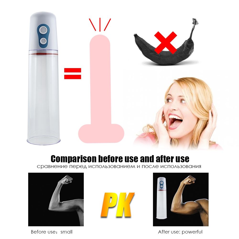 Pump Help Penis Extender Sex Toys For Men, Electric Drive Penis Pump Enlarger Automatic Vacuum Suction Enlargement