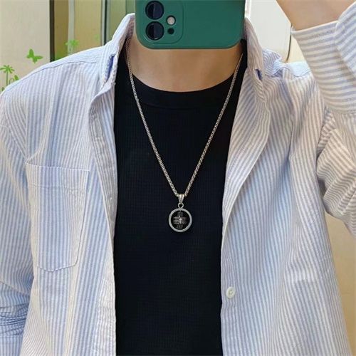 Lucky Wheel Pendant Necklace