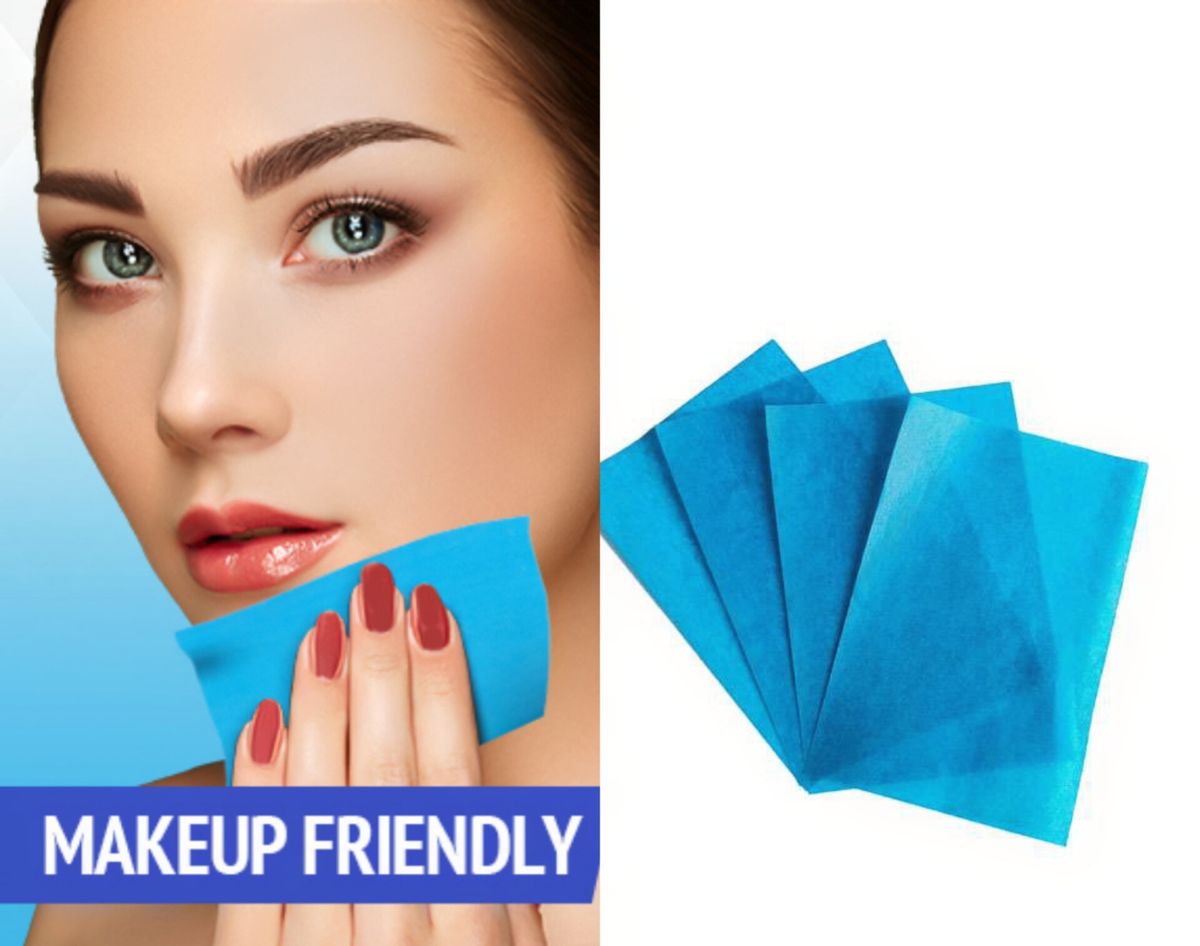 Oil Blotting Sheets For Face - 50 Sheets -