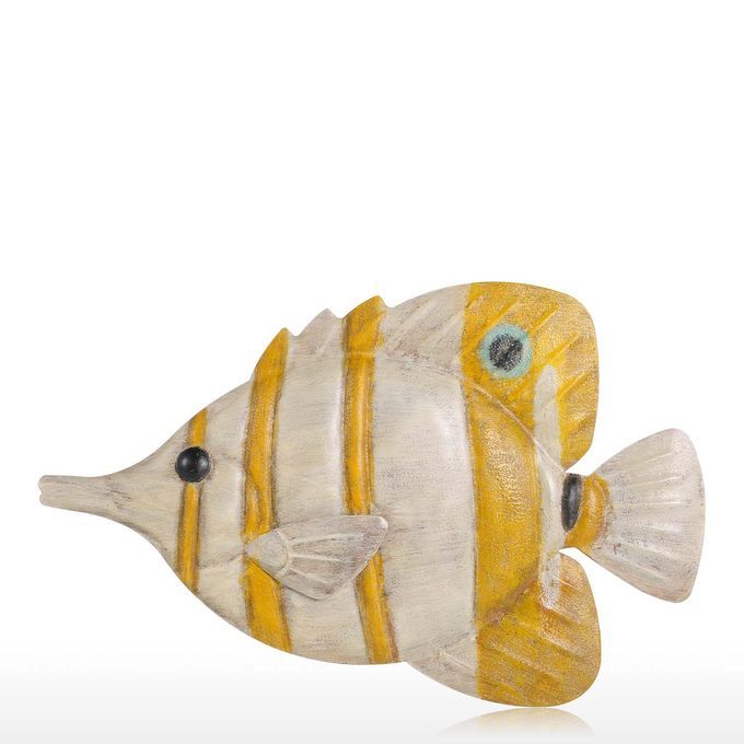 Fish Wall Hanging 2 Iron Wall Decor Creative Ornament Craft-2