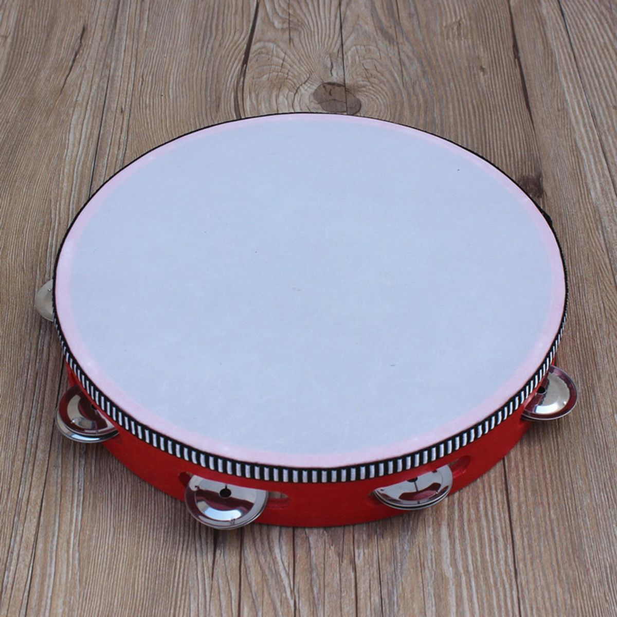 Kids Tambourine Toddler Round Tambourine Drum Percussion Toy