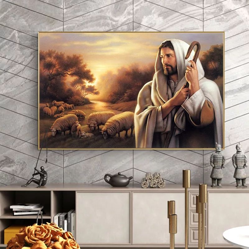 Art Work With Frame (christian Artwork)