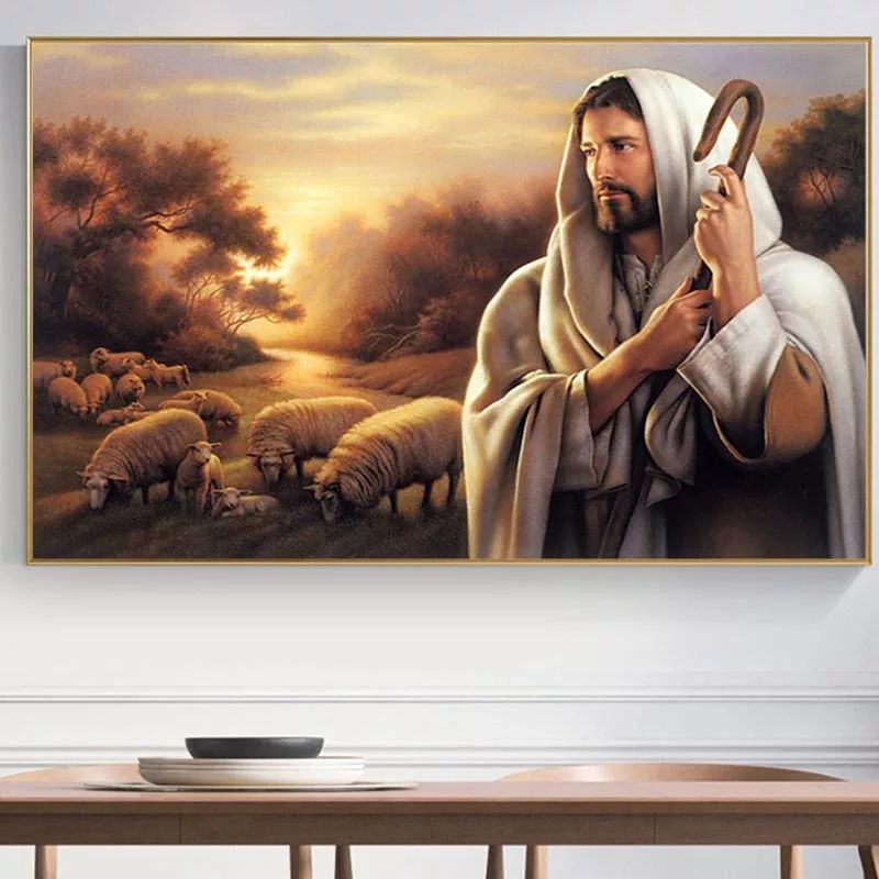 Art Work With Frame (christian Artwork)