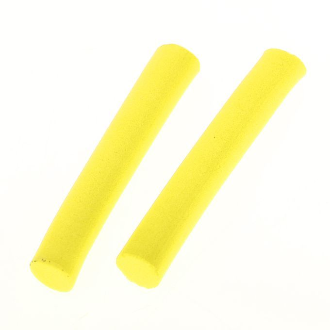 12x  Foam Stick 50mm Cylinder Float DIY Materials Zig Yellow