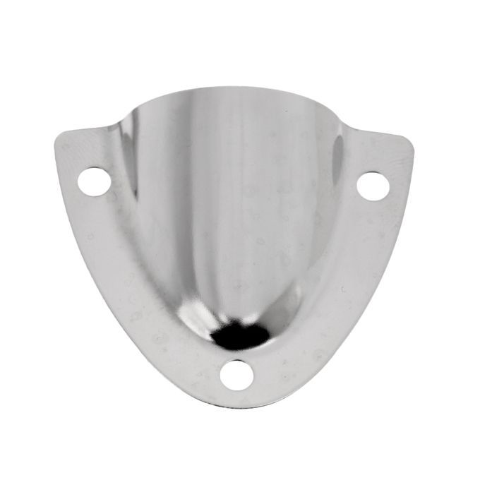 10pcs Boat Stainless Steel Clam Shell Midget Vent Hose Cable Cover For