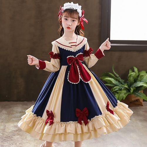 Children Girl Dress Fashion Party Dress