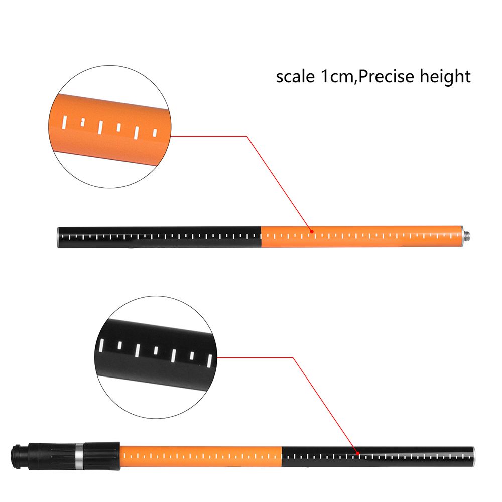 3.36M Laser Level Extend Bracket  Telescopic Rod 5/8 And 1/4 Interface Elongation Support Stand(FLP370A)