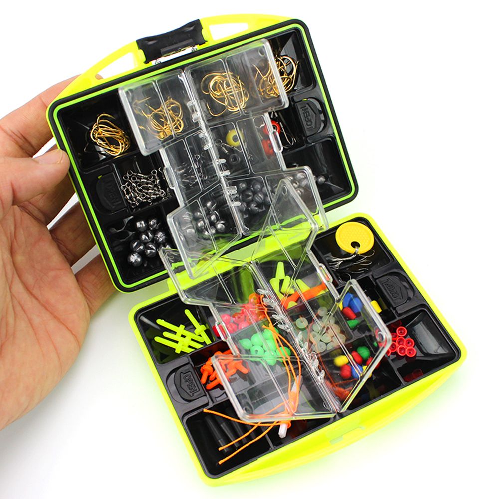 Fishing Accessories Kit Including Hook Sinker Weights