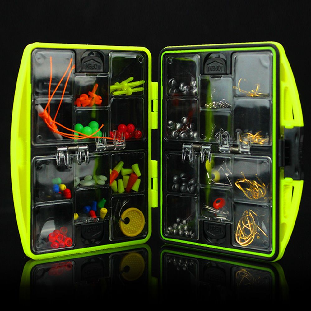 Fishing Accessories Kit Including Hook Sinker Weights