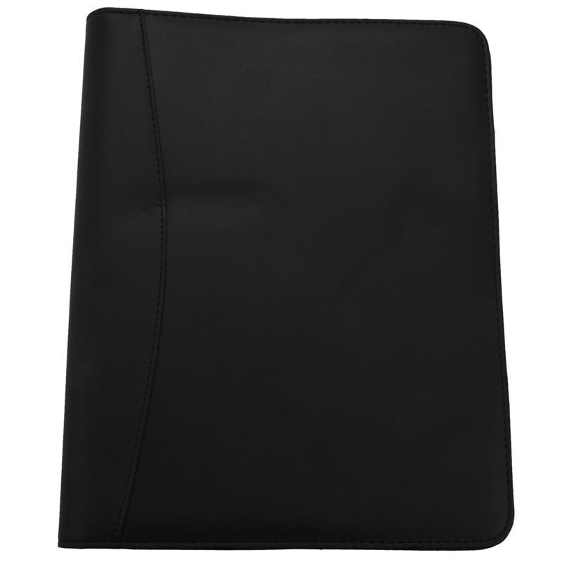 A4 Leather 3 Ring Portfolio Binder Business Binder