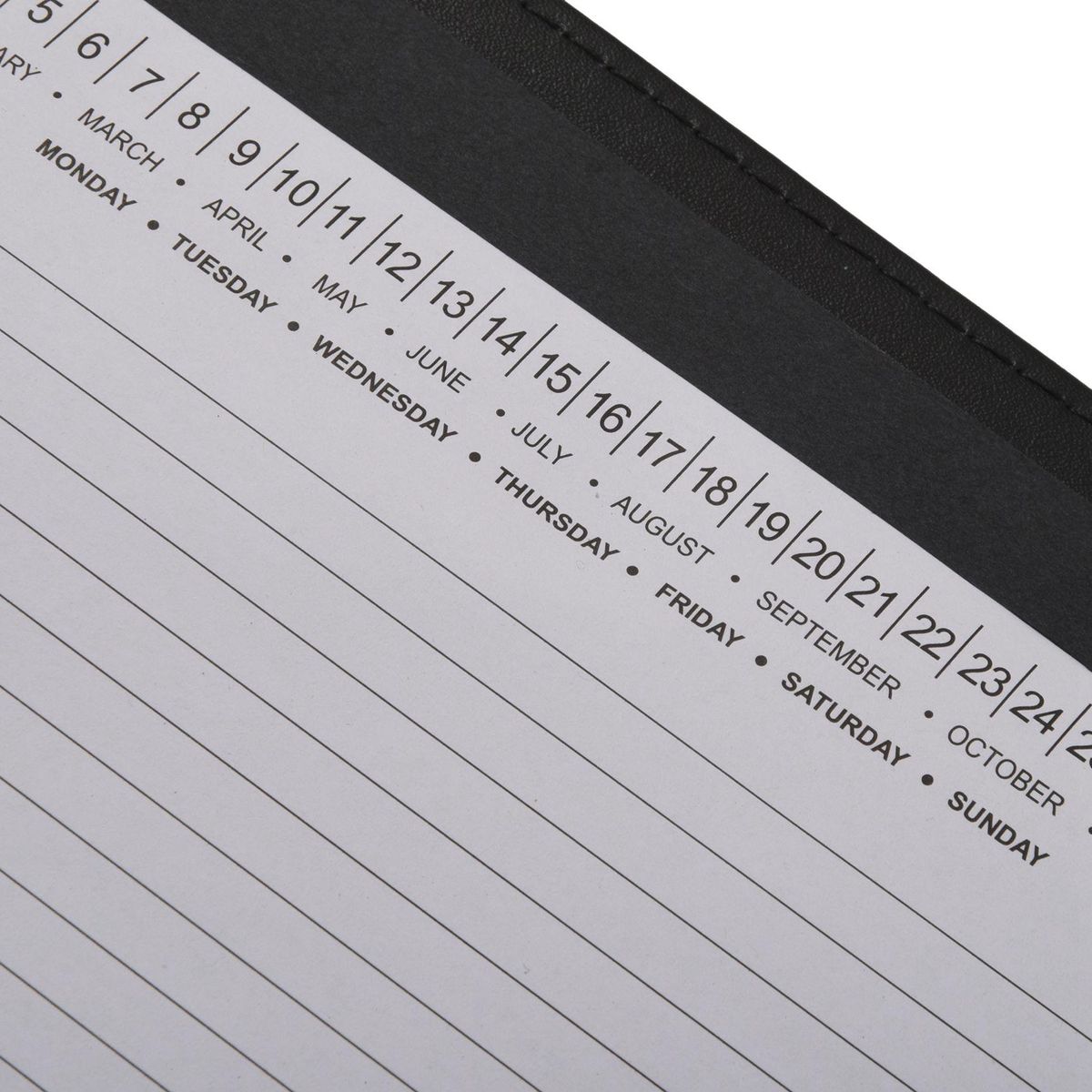 A4 Leather 3 Ring Portfolio Binder Business Binder