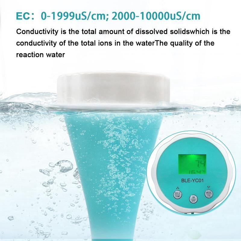 Smart PH Chlorine Meter Swimming Pool Water Quality