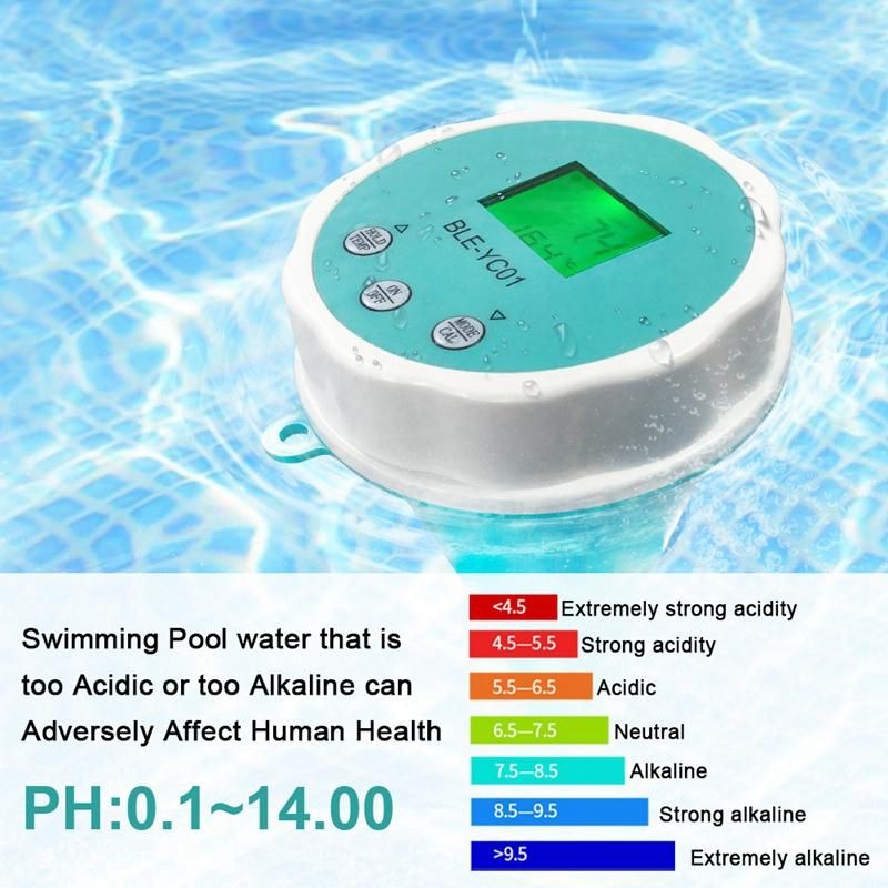 Smart PH Chlorine Meter Swimming Pool Water Quality
