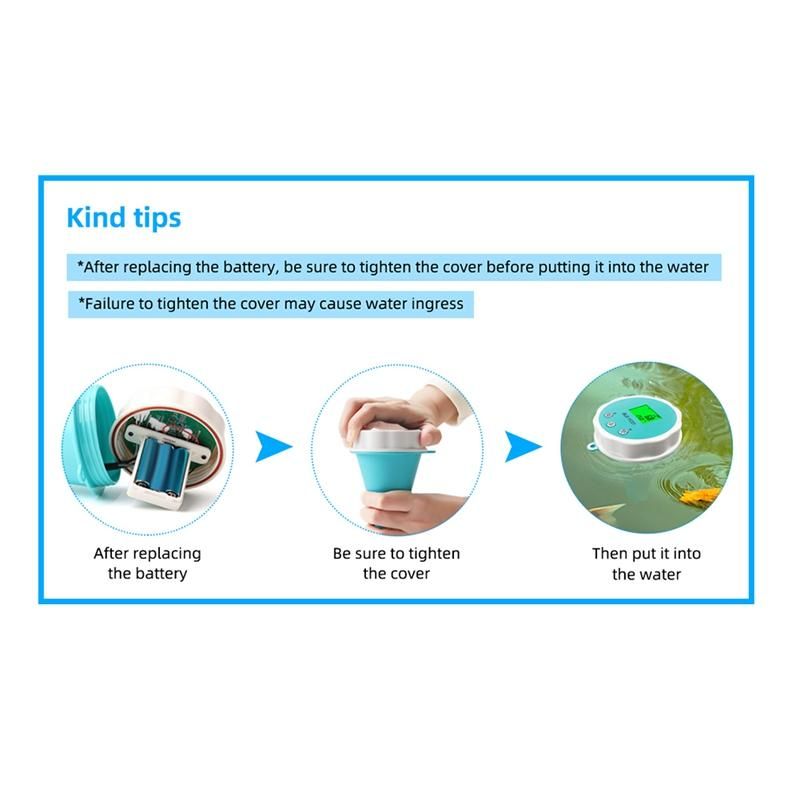 Smart PH Chlorine Meter Swimming Pool Water Quality