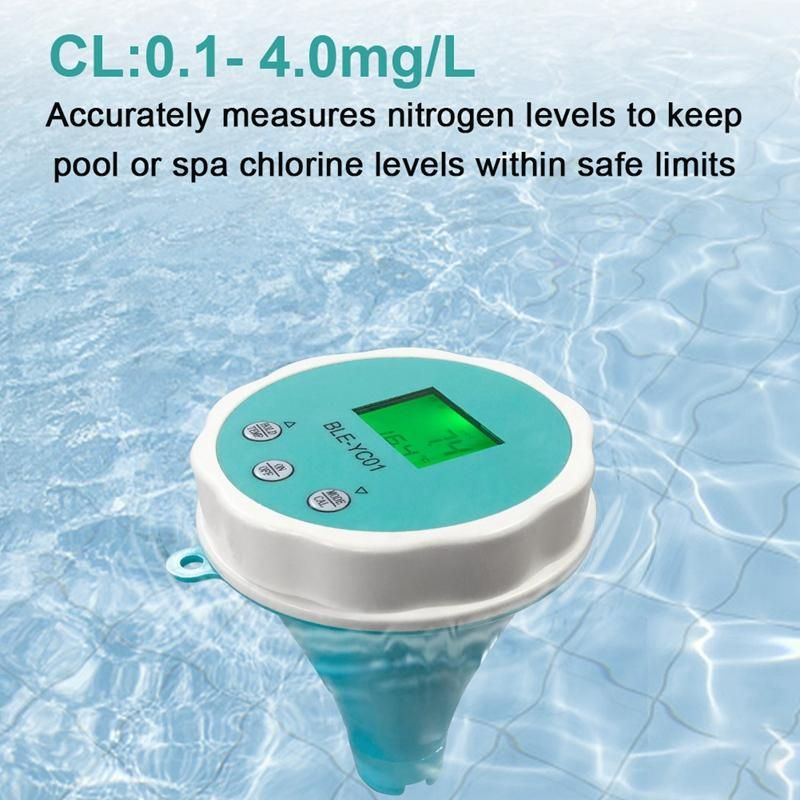 Smart PH Chlorine Meter Swimming Pool Water Quality