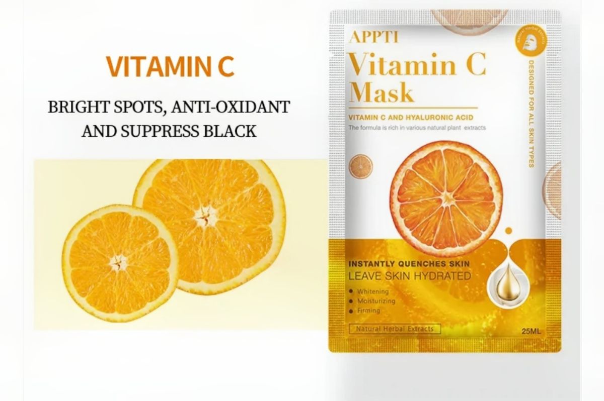 APPTI VITAMIN C FACIAL  MASK