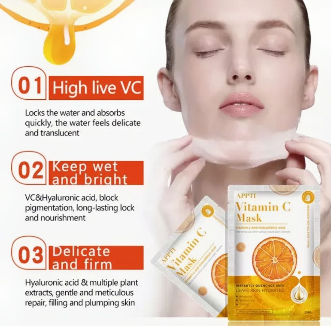 APPTI VITAMIN C FACIAL  MASK