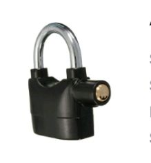 ANTI THEFT SECURITY ALARM PADLOCK(X2)