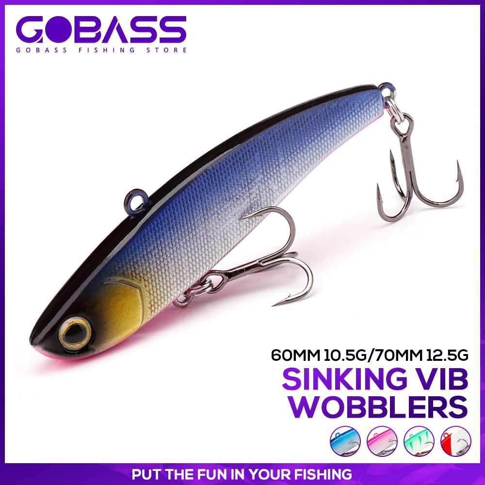 Rattlin Lure Crankbait Fishing Lipless Pike GOBASS Bait