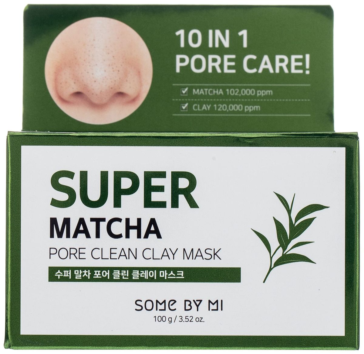 Super Matcha Pore Clean Clay Mask 100G, Made In Korean Goods