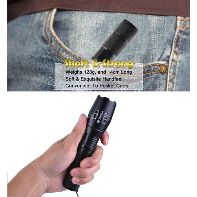 Bright 5000LM X800 Shadowhawk CREE T6 LED Flashlight Torch LampG700 Light Kit
