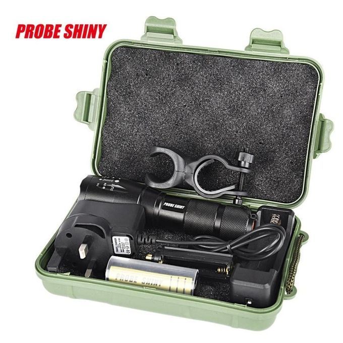 Bright 5000LM X800 Shadowhawk CREE T6 LED Flashlight Torch LampG700 Light Kit