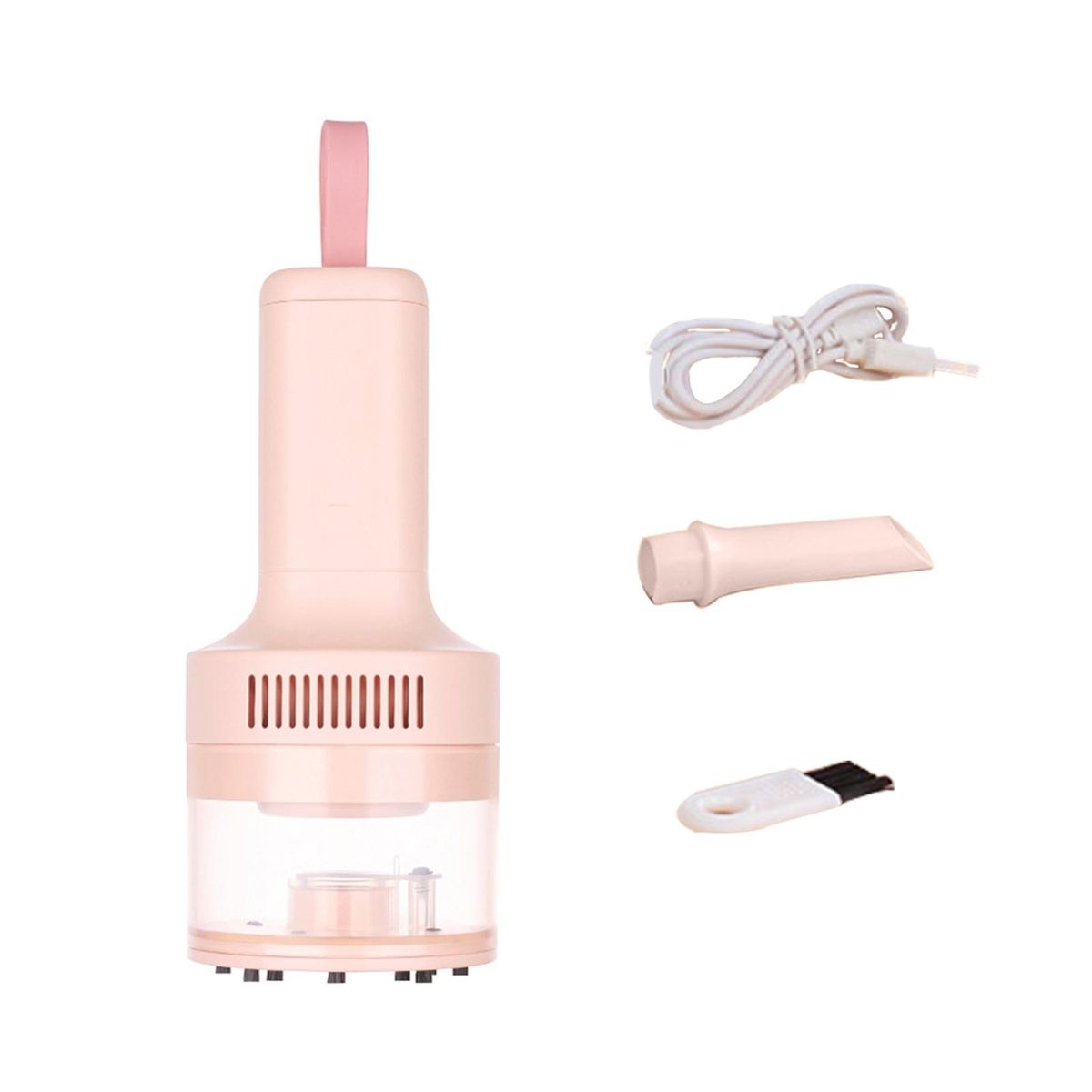 Mini Car Cleaner USB Charging Mini Keyboard Cleaner Pink