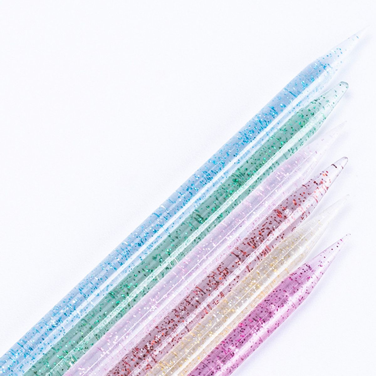 100PCS Double-ended Nail Art Sticks Dead Skin Cuticle