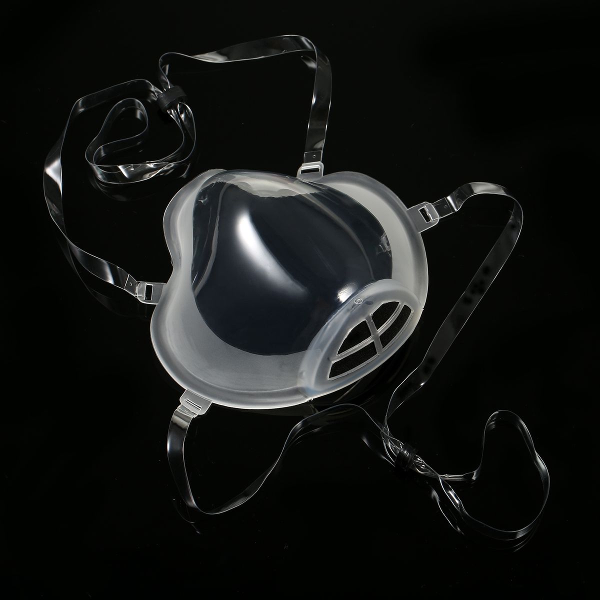 Transparent Face-Mask Reusable Face Protection Clear Face