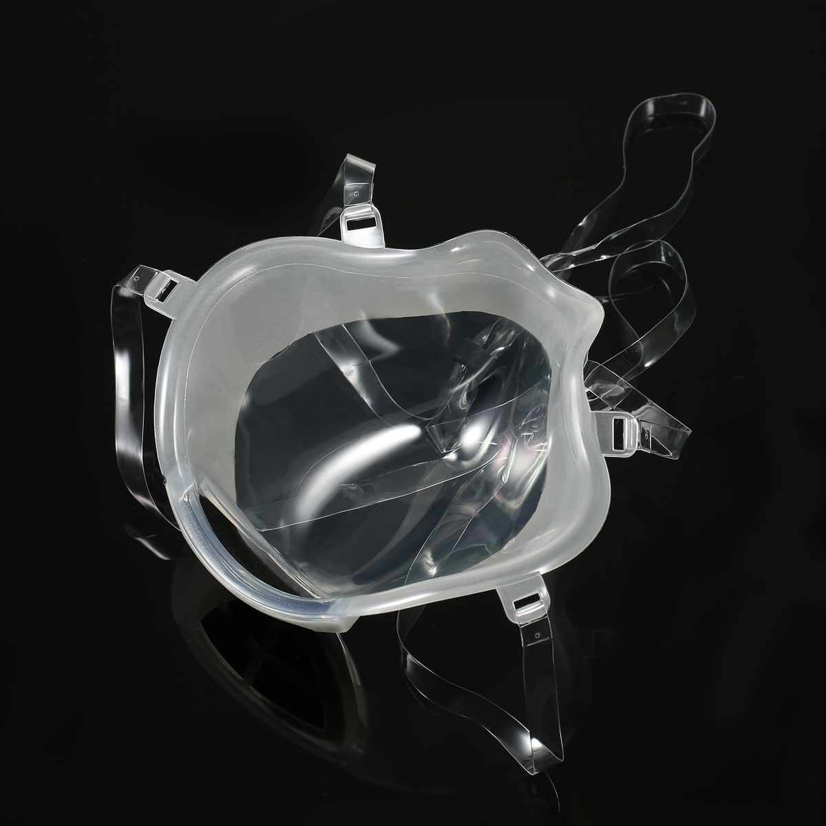 Transparent Face-Mask Reusable Face Protection Clear Face