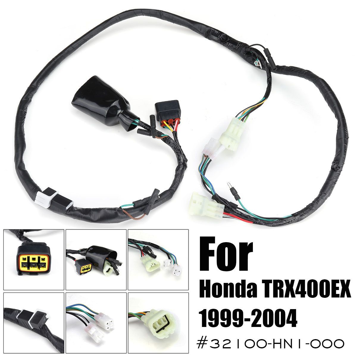 Car Accessories Wiring Harness Assy 32100-HN1-000 For 1999-2004 Honda TRX400EX 400EX