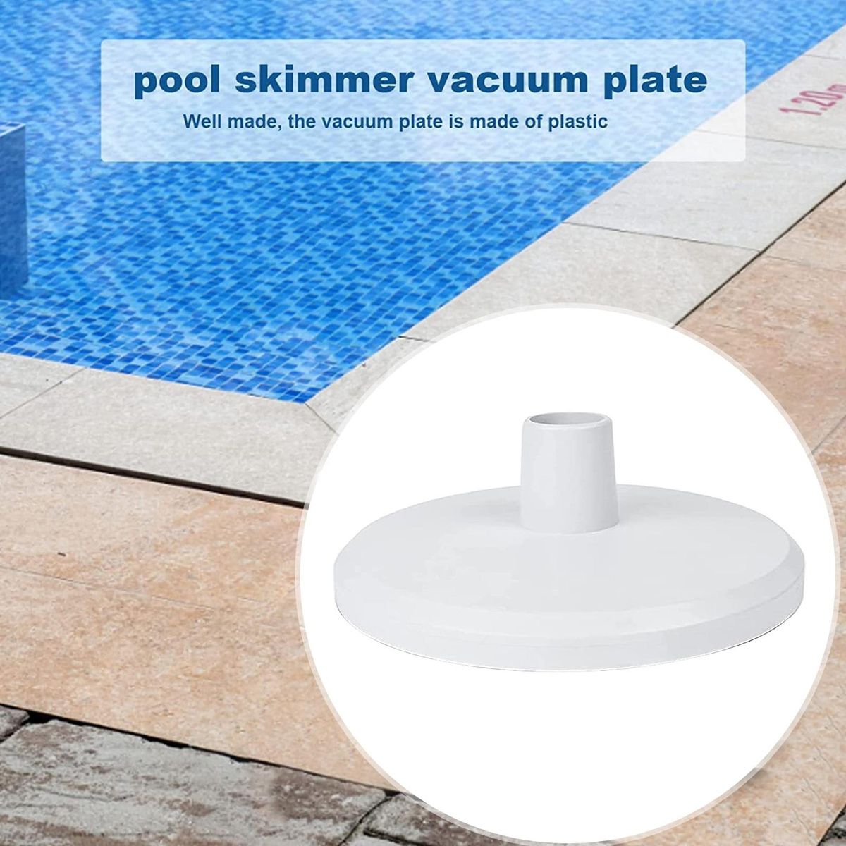 Pool Parts Skimmer Pool Replacement Accessories Swimming Pool Skimmer White