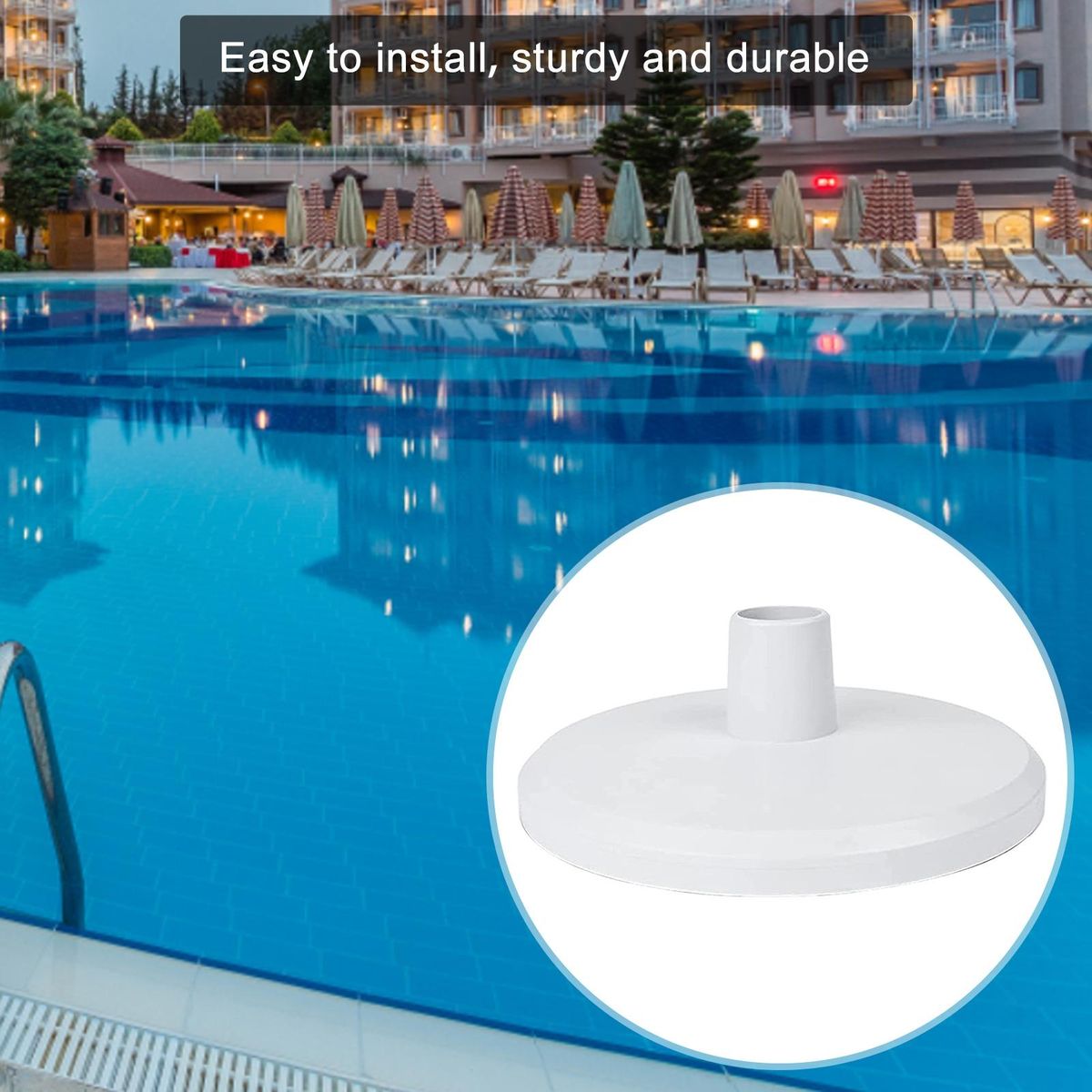 Pool Parts Skimmer Pool Replacement Accessories Swimming Pool Skimmer White