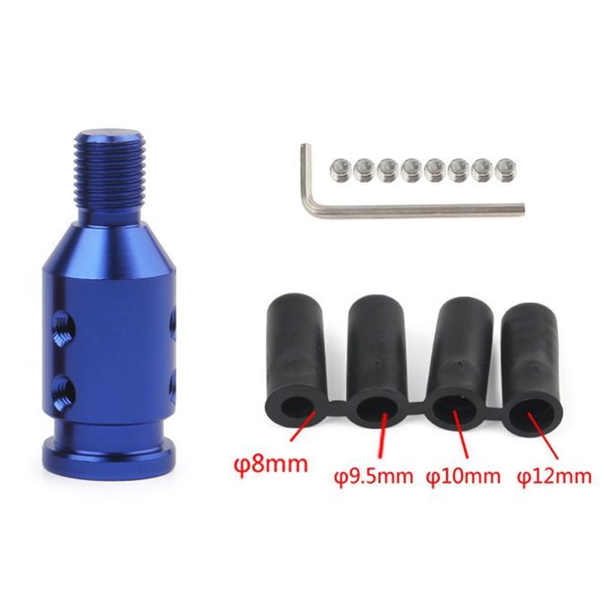 Aluminum Shift Knob Adapter For BMW/Mini Non Threaded Shifters 12x1