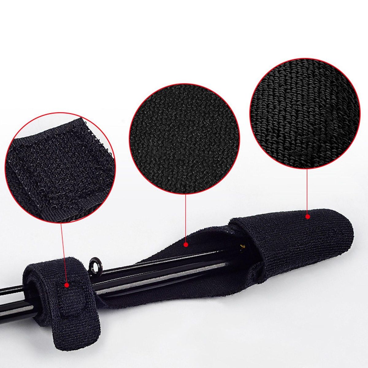 Fishing Rod Band Set 2 Pcs Fishing Rod Belt2 Pcs Fishing Ro