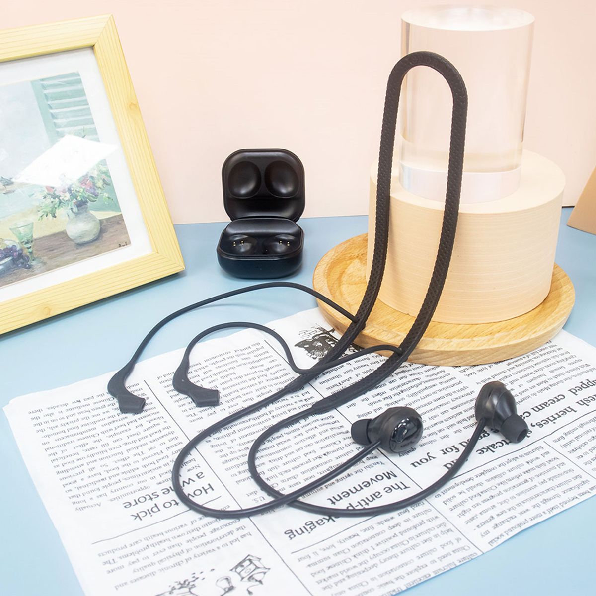 Wireless Headphones Sunglasses Anti-loss Lanyard Easy To Use