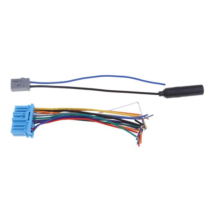Durable Car Stereo Wiring Harness Audio Arial Adapter Cables For Honda