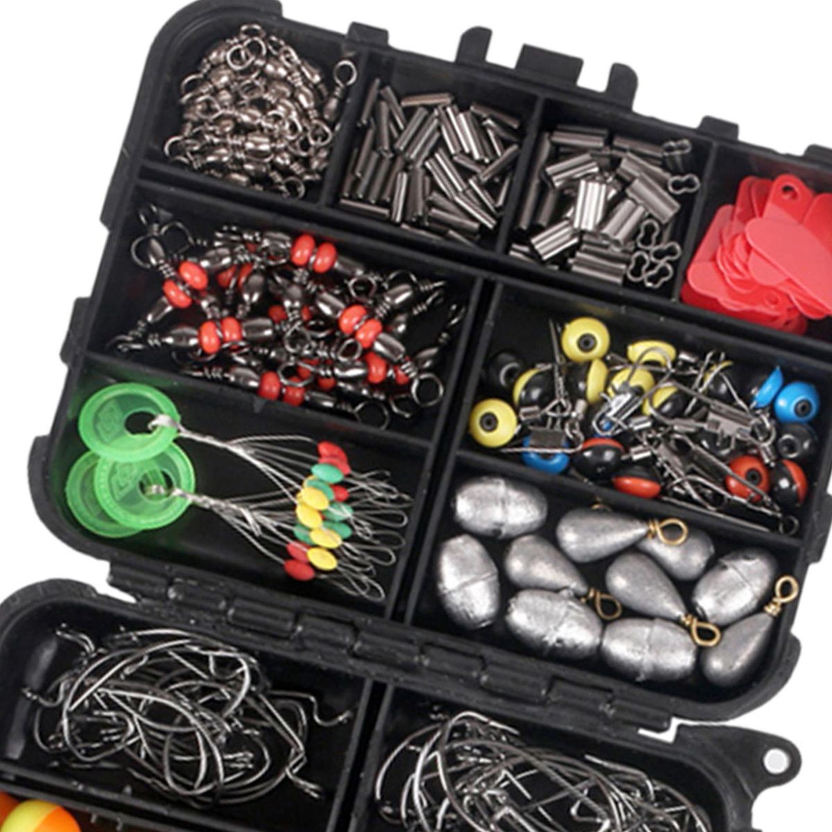 263x Fishing Accessories Including Fishing Leaders Pliers