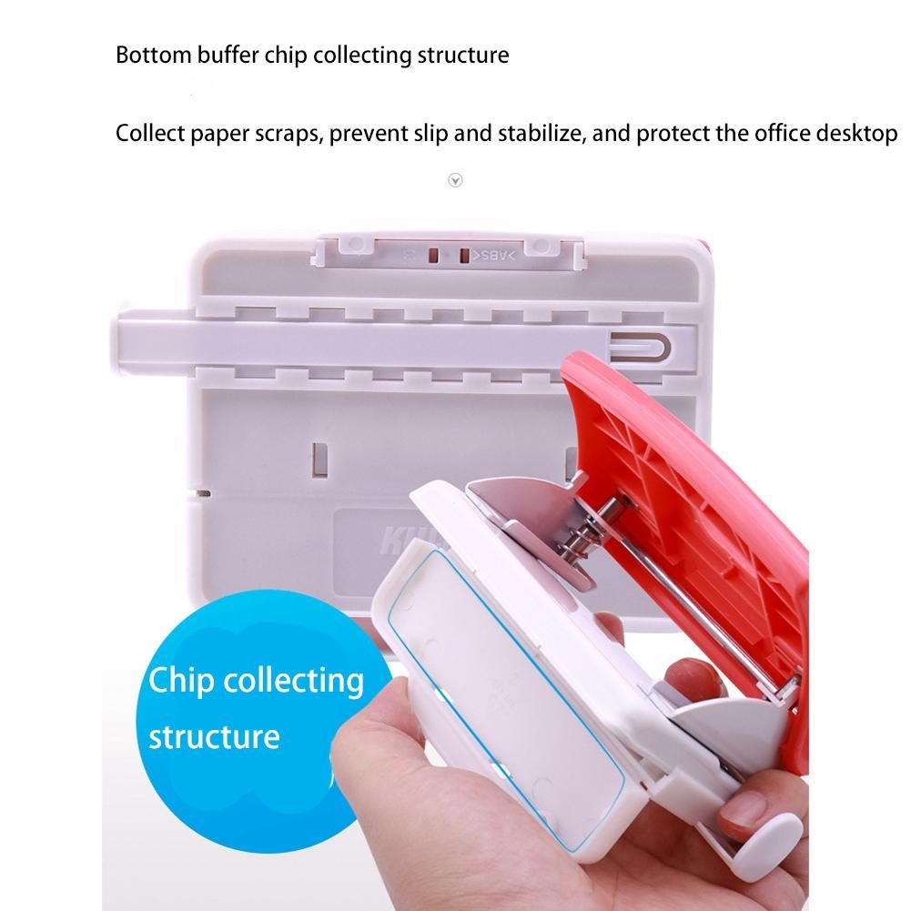 KW-TRIO 2-Hole Paper Puncher DIY Loose Leaf Hole Punch