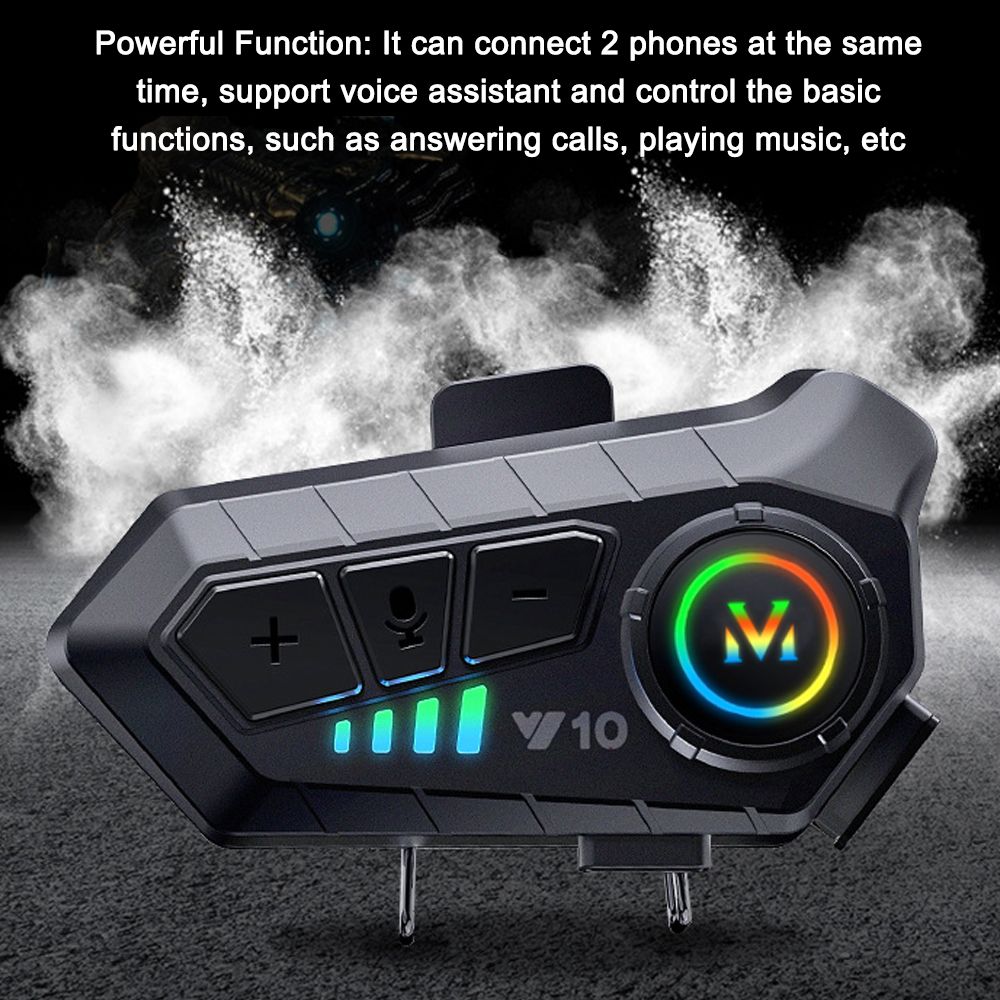 Motorcycle Helmet Headset BT5.3 Noise Reduction Headphone