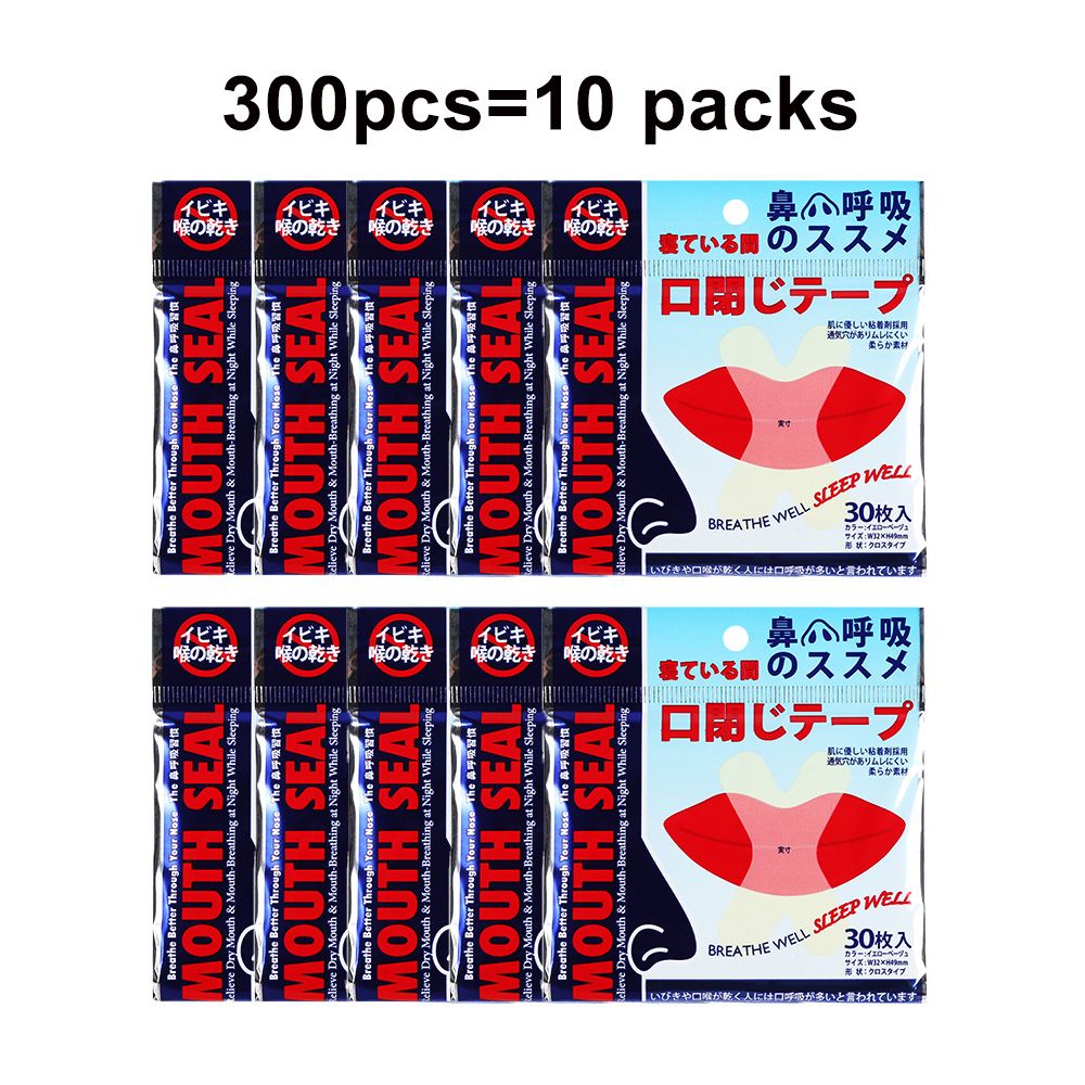 Anti Snoring Mouth Tape Sleep Aid Breathing Stopper Nose HealthCare Sticker Better Breath Nasal Strip Close Solution Night Patch